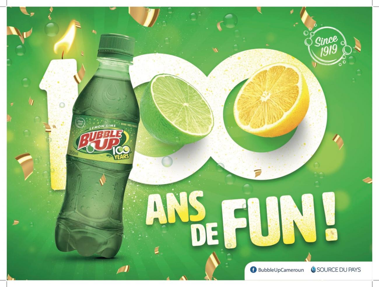 Bubble Up - campagne 100 ans